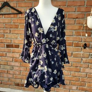Forever21 Floral Romper